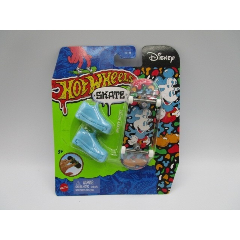 Hot Wheels Skate Disney Mickey Mouse Skateboard Fingerboard Screen Legends